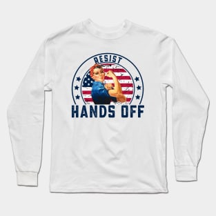 Resist - Hands Off Long Sleeve T-Shirt